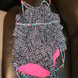 Justice Swim suits size 14 Plus